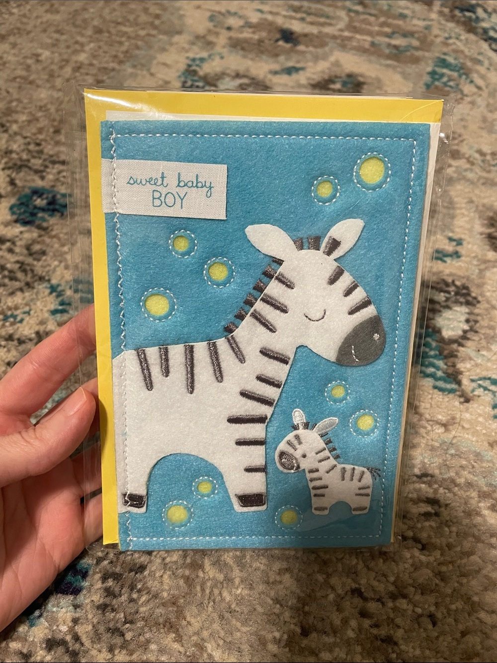 🖤5/$25 hallmark card & envelope baby